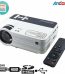 Andowl Q-A17 Mini Projector DLP Λάμπας LED με Ενσωματωμένα Ηχεία