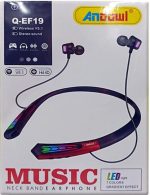 Andowl Q-EF19 In-ear Bluetooth Handsfree Ακουστικά Μαύρα - Image 2