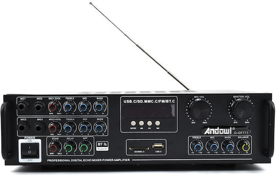 Andowl Ενισχυτής Q-GF777 Μαύρος