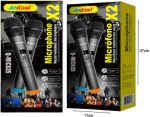 Andowl Μικρόφωνα Karaoke Ασύρματα Q-MIC635 Μαύρο - Image 3